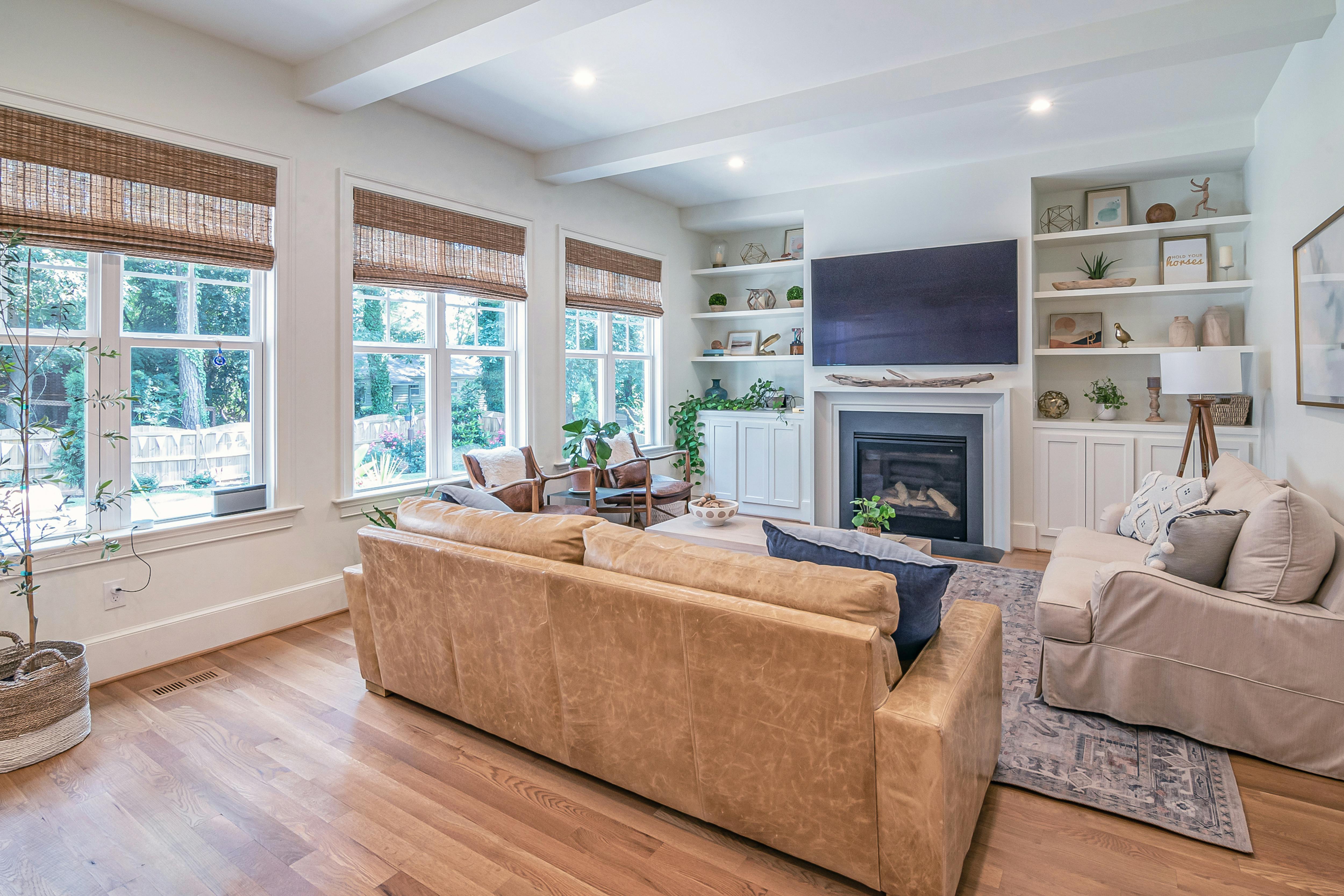 Completely renovated living space